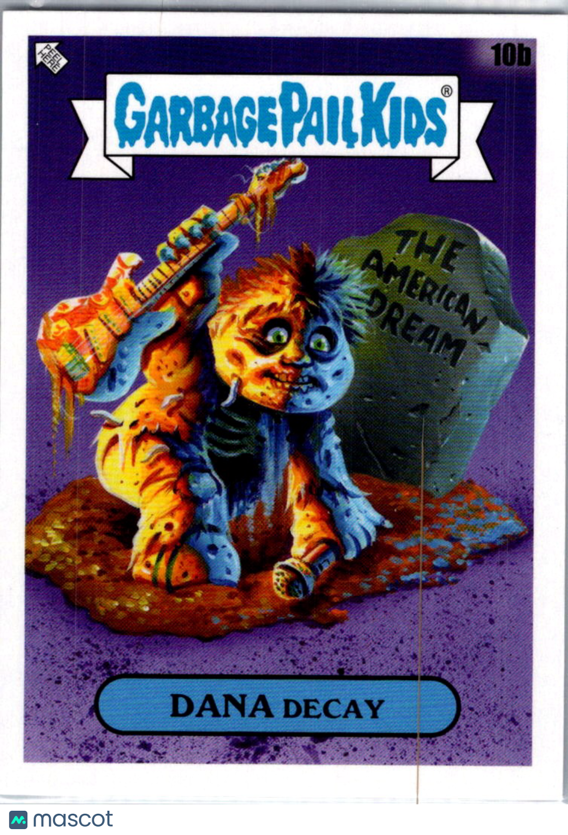 2025 Topps Garbage Pail Kids Green Day Dana Decay Sticker #10b