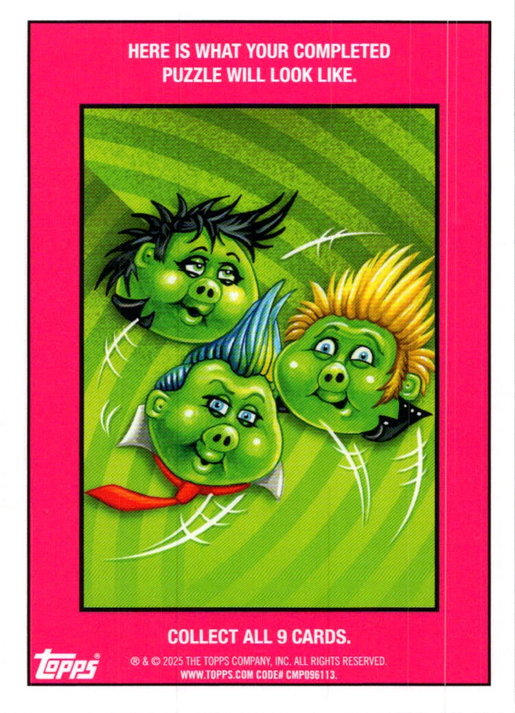 2025 Topps Garbage Pail Kids Kids at Play No Spray Tre #39b