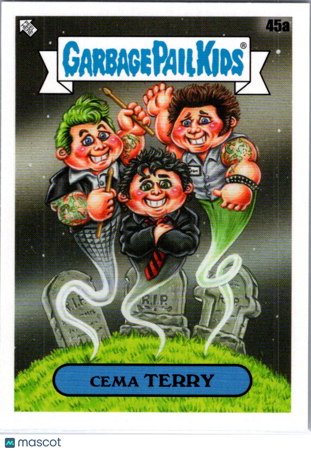 2025 Topps Garbage Pail Kids Green Day Cema Terry #45a