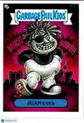 2025 Topps Garbage Pail Kids Green Day Juan Eyed #38b