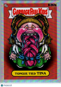 2024 Topps Garbage Pail Kids Tounge Tied Tina Sticker #R-267a