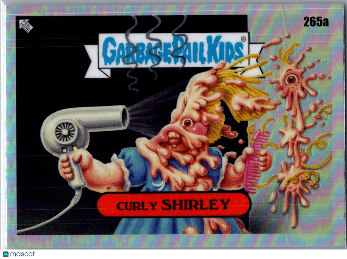 2024 Topps Garbage Pail Kids Chrome Curly Shirley #265a