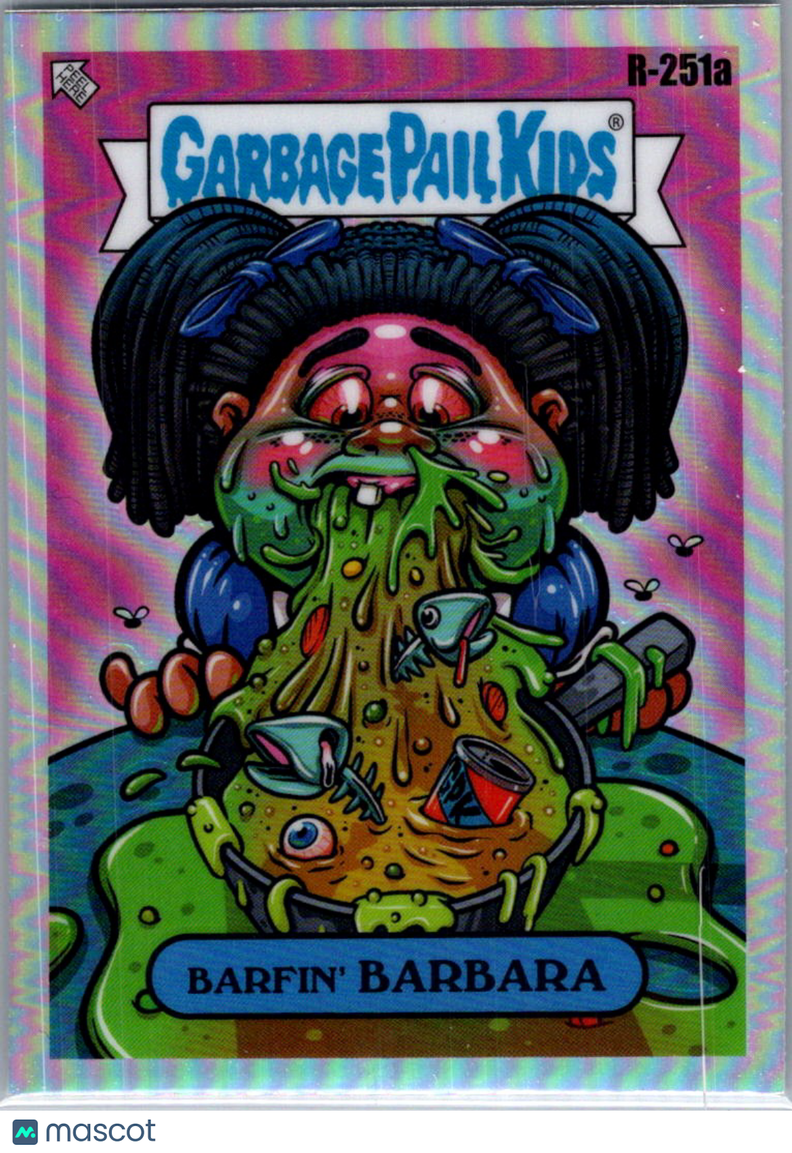 2024 Topps Garbage Pail Kids Chrome Barfin' Barbara #R-251a