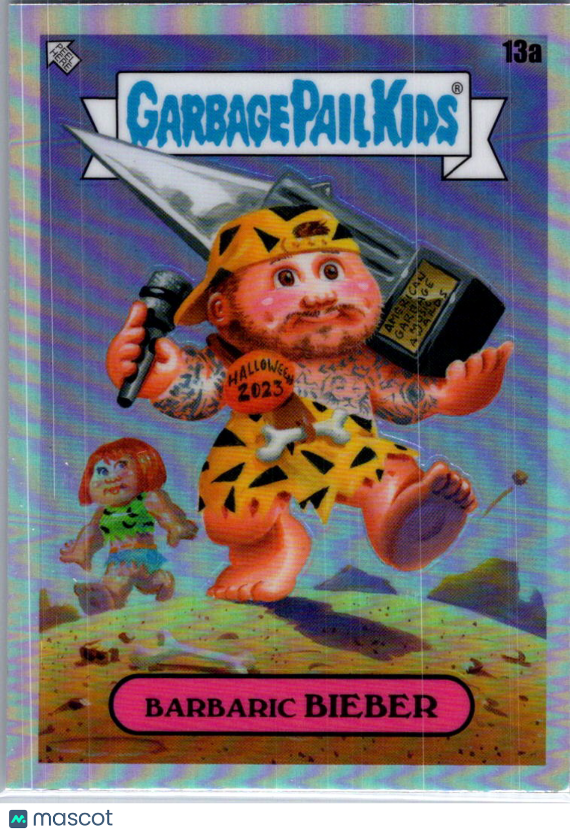 2024 Topps Garbage Pail Kids Garbage Pail Series 7 Barbariec Bieber #13a