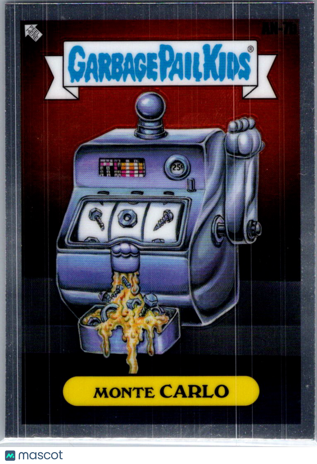 2024 Topps Garbage Pail Kids Series 7 Monte Carlo Sticker #AN-7b