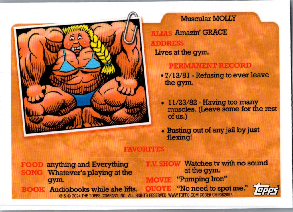 2024 Topps Garbage Pail Kids Kids At Play Gladiator Glen #AN-1b