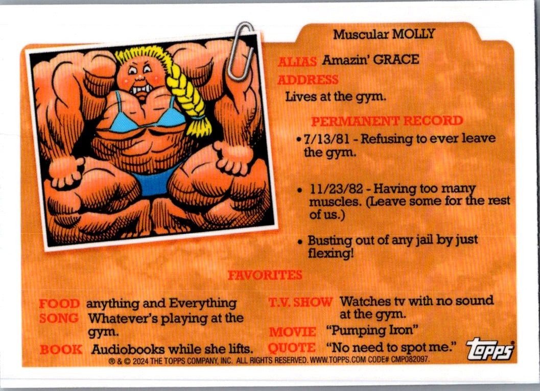 2024 Topps Garbage Pail Kids Kids At Play Gladiator Glen #AN-1b