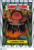 2024 Topps Garbage Pail Kids Chrome Cannibal Stu #270a