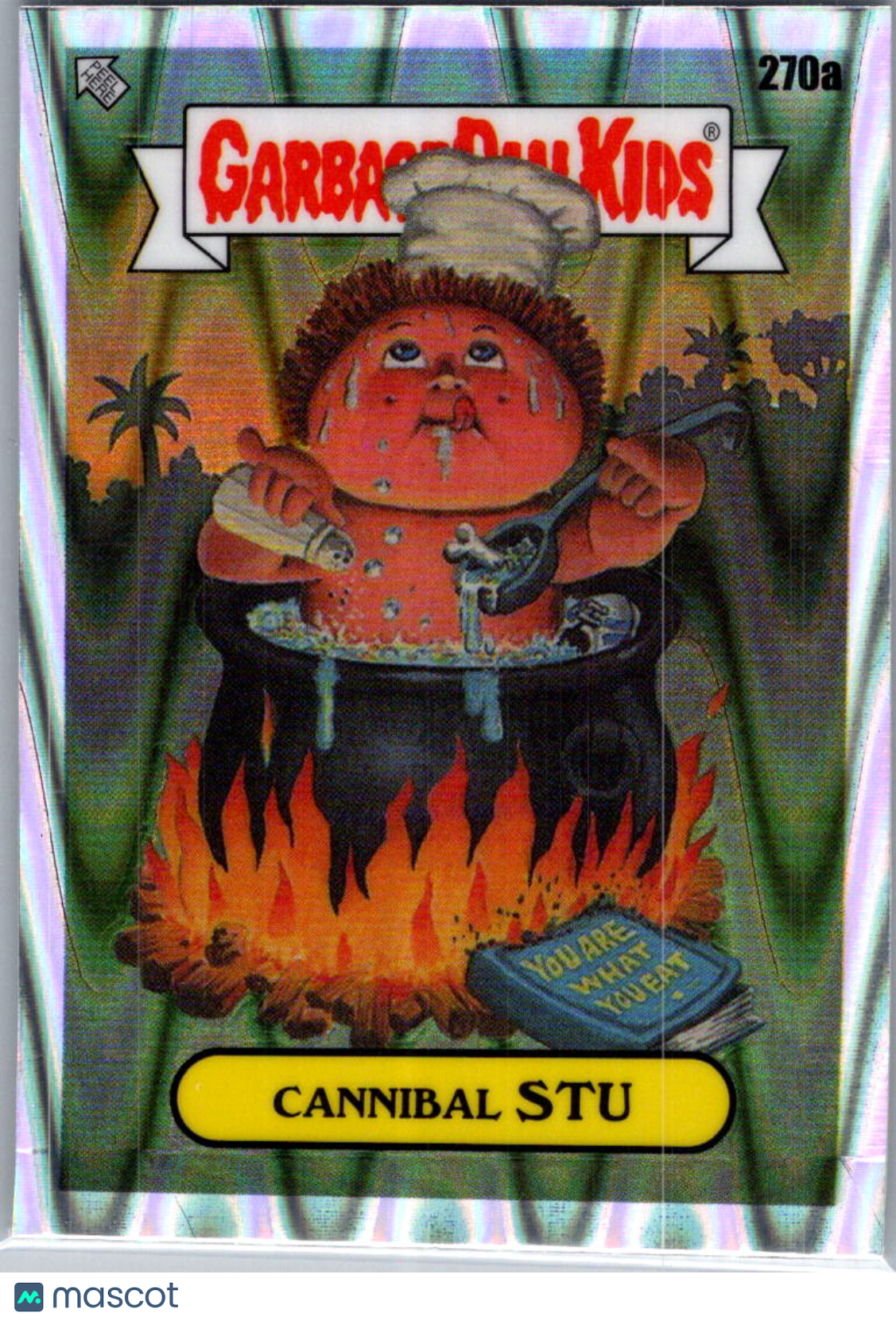 2024 Topps Garbage Pail Kids Chrome Cannibal Stu #270a