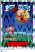 2024 Topps Garbage Pail Kids Chrome Series 7 Screwball Lou #291b