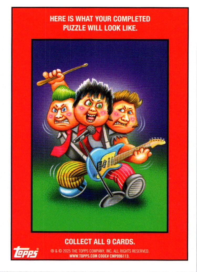 2025 Garbage Pail Kids Green Day Octo Russ #43a