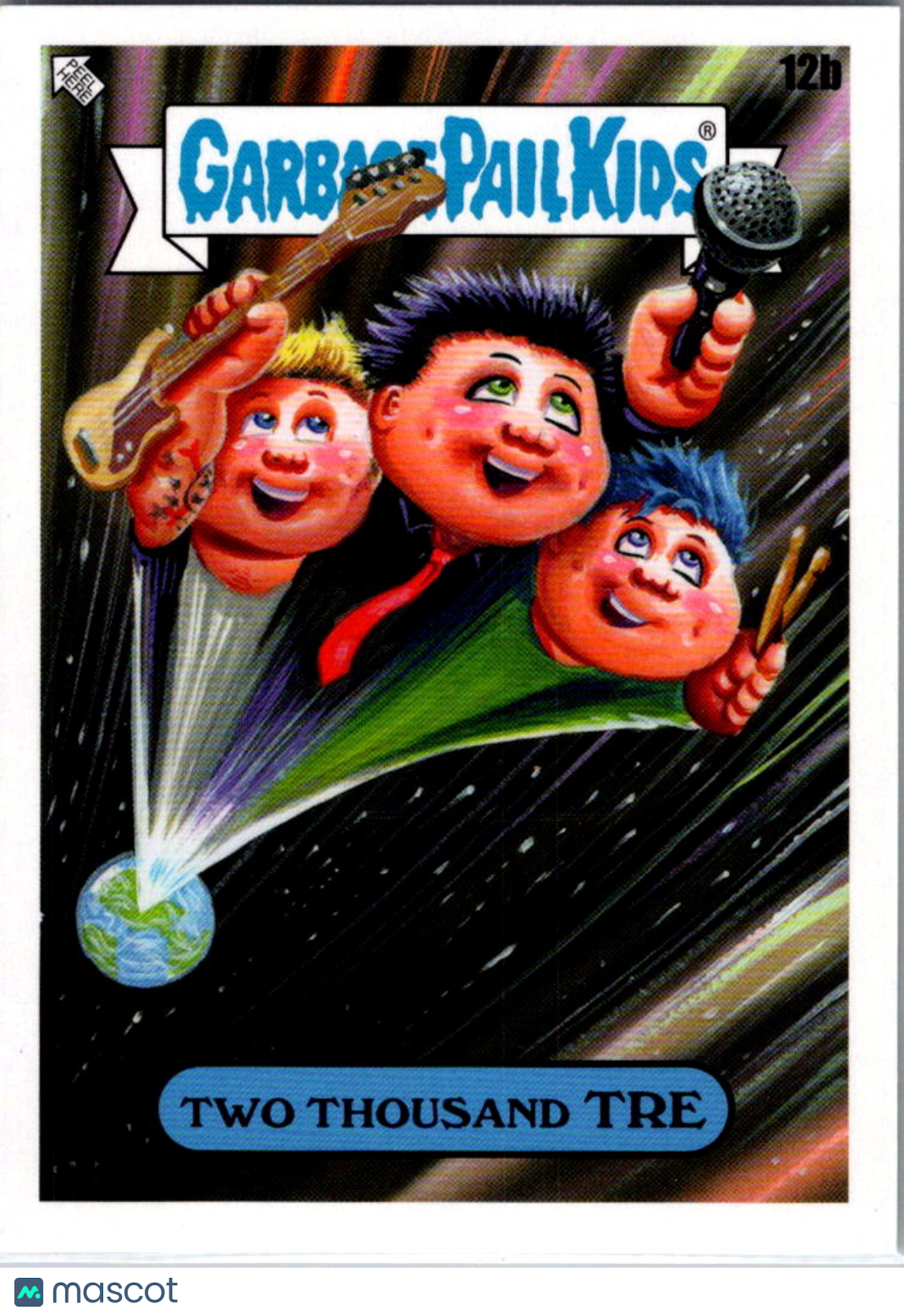 2025 Garbage Pail Kids Green Day Two Thousand Tre #12b