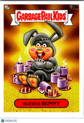 2025 Garbage Pail Kids Green Day Buzzed Bunny #29b