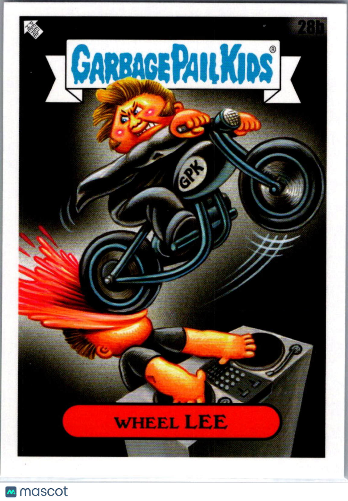 2025 Garbage Pail Kids Green Day Wheel Lee #28b