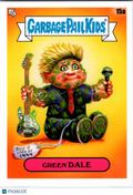 2025 Garbage Pail Kids Green Day Green Dale #15a