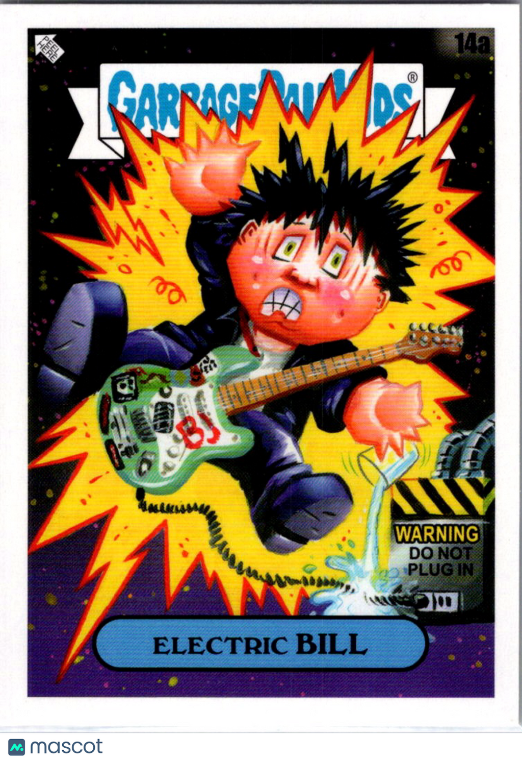 2025 Garbage Pail Kids Green Day Electric Bill Sticker #14a