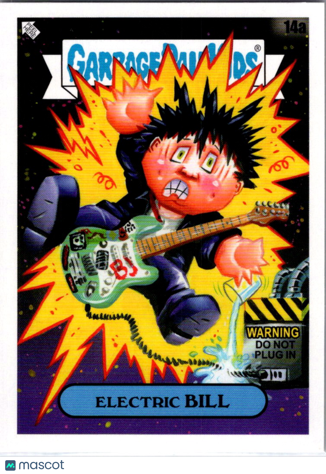 2025 Garbage Pail Kids Green Day Electric Bill Sticker #14a