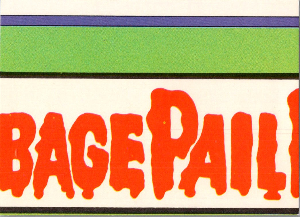 1987 Topps Garbage Pail Kids Original Series 10 Connecting Dots #390a