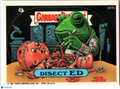 1987 Topps Garbage Pail Kids Series 10 Disect Ed #401b