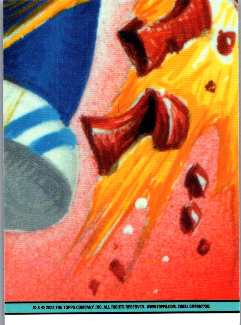 Wes Mess 2023 Topps Garbage Pail Kids Chrome #233a