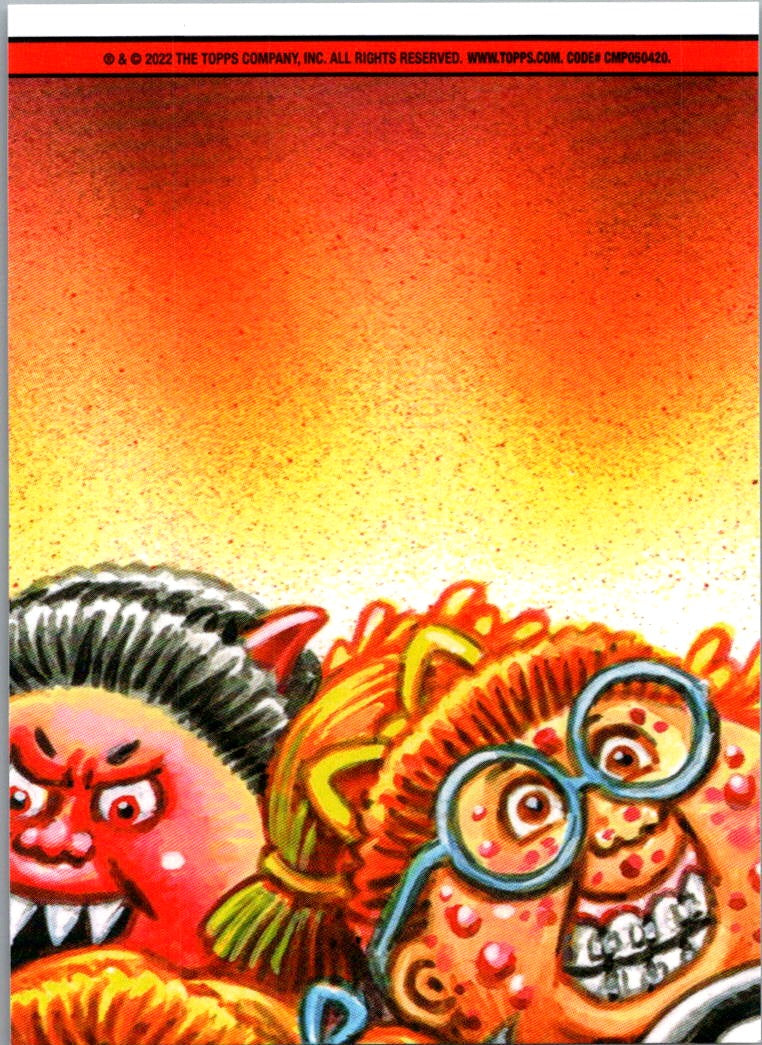 Decaying Dorian 2022 Topps Garbage Pail Kids Green #52a