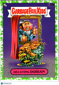 Decaying Dorian 2022 Topps Garbage Pail Kids Green #52a