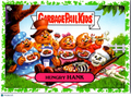 Hungry Hank 2022 Topps Garbage Pail Kids Book Worms Green Booger #77b