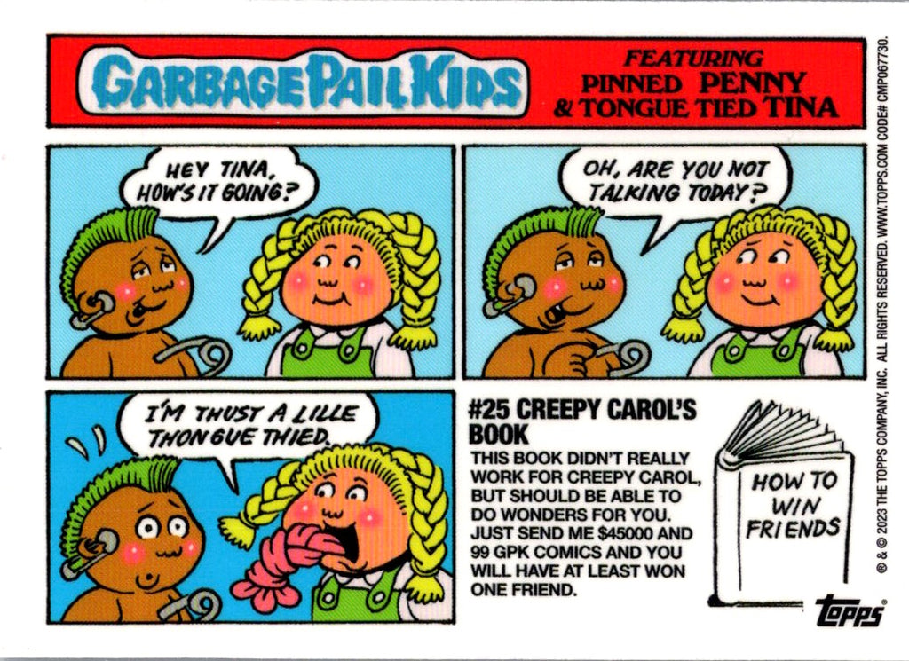 2023 Topps Garbage Pail Kids InterGHOULactic Mayhem Metal Monte #25