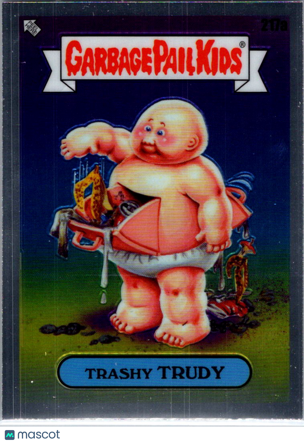 2023 Topps Garbage Pail Kids Chrome Trashy Trudy #217a