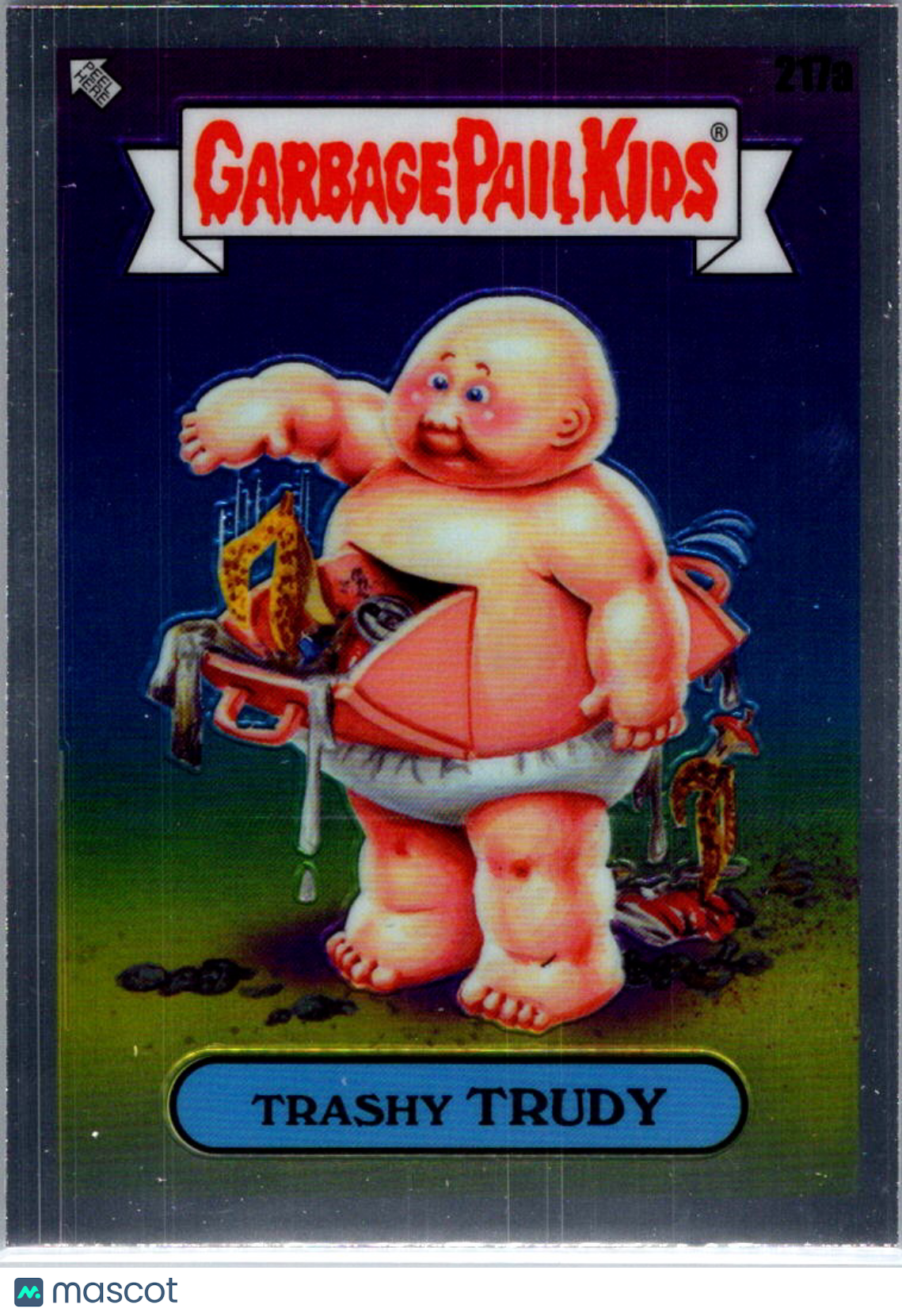 2023 Topps Garbage Pail Kids Chrome Trashy Trudy #217a