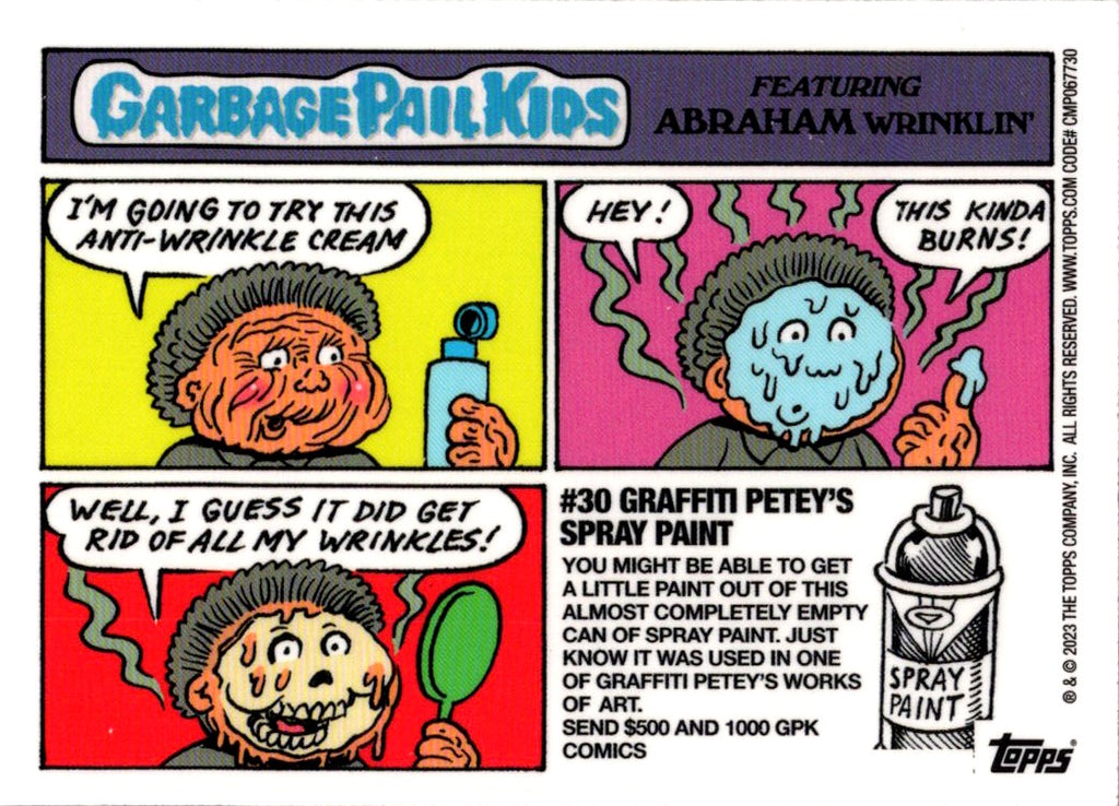 2023 Topps Garbage Pail Kids Chrome Trashy Trudy #217a