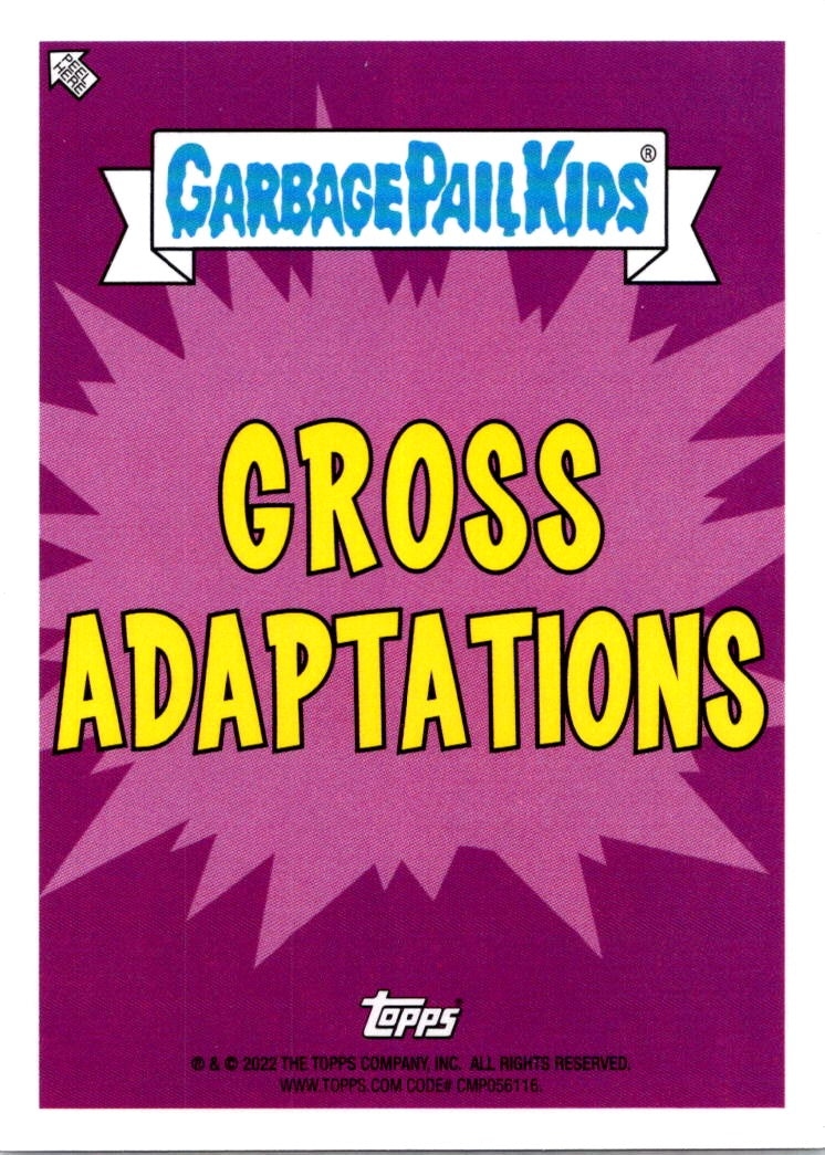 2022 Topps Garbage Pail Kids Dropping off Dorthy Sticker #1