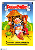 2022 Topps Garbage Pail Kids Dropping off Dorthy Sticker #1