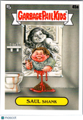 2022 Garpage Pail Kids Bookworms Saul Shank #45a