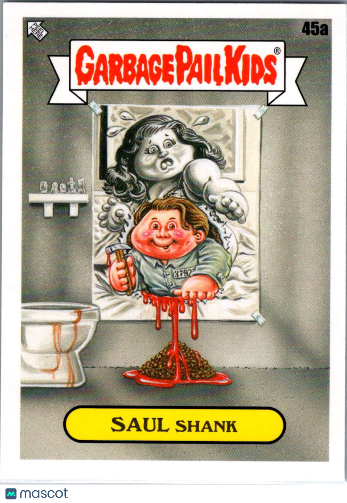 2022 Garpage Pail Kids Bookworms Saul Shank #45a