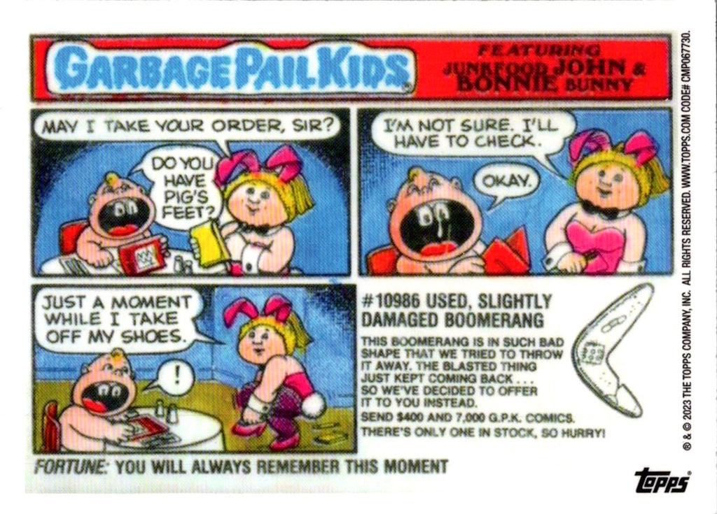 2023 Topps Garbage Pail Kids Series 6 Chrome Elliot Mess #216b