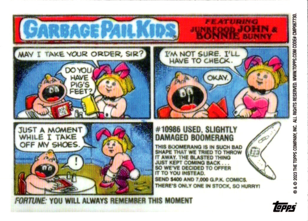 2023 Topps Garbage Pail Kids Series 6 Chrome Elliot Mess #216b