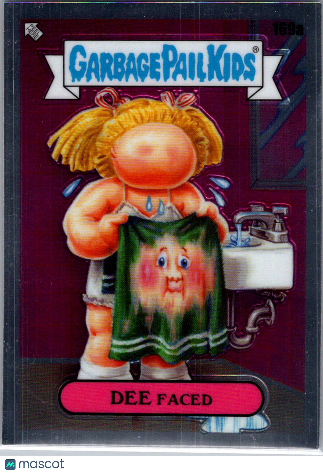 2022 Topps Garbage Pail Kids Chrome Series 5 Dee Faced #169a