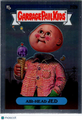 2023 Topps Chrome Garbage Pail Kids — Original Series 6 (OS6) Air-Head Jed #212b