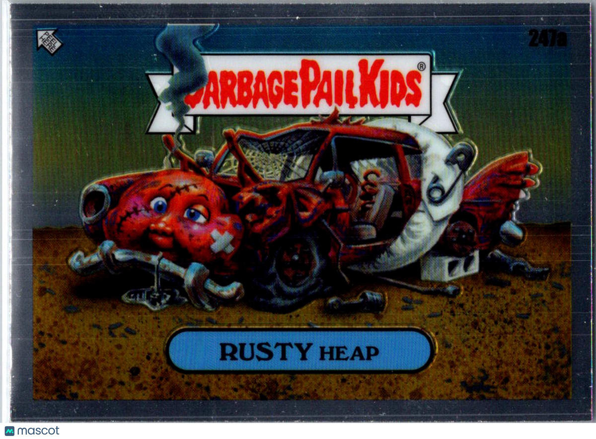 2023 Topps Chrome Garbage Pail Kids — Original Series 6 (OS6) Rusty Heap #247a