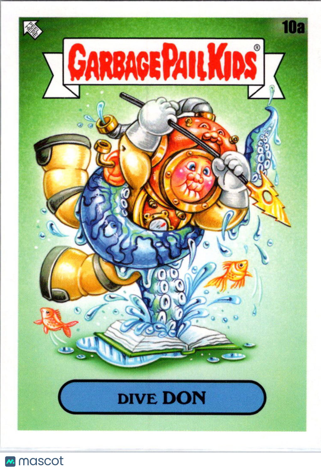 2022 Topps Garbage Pail Kids — Book Worms Dave Don #10a