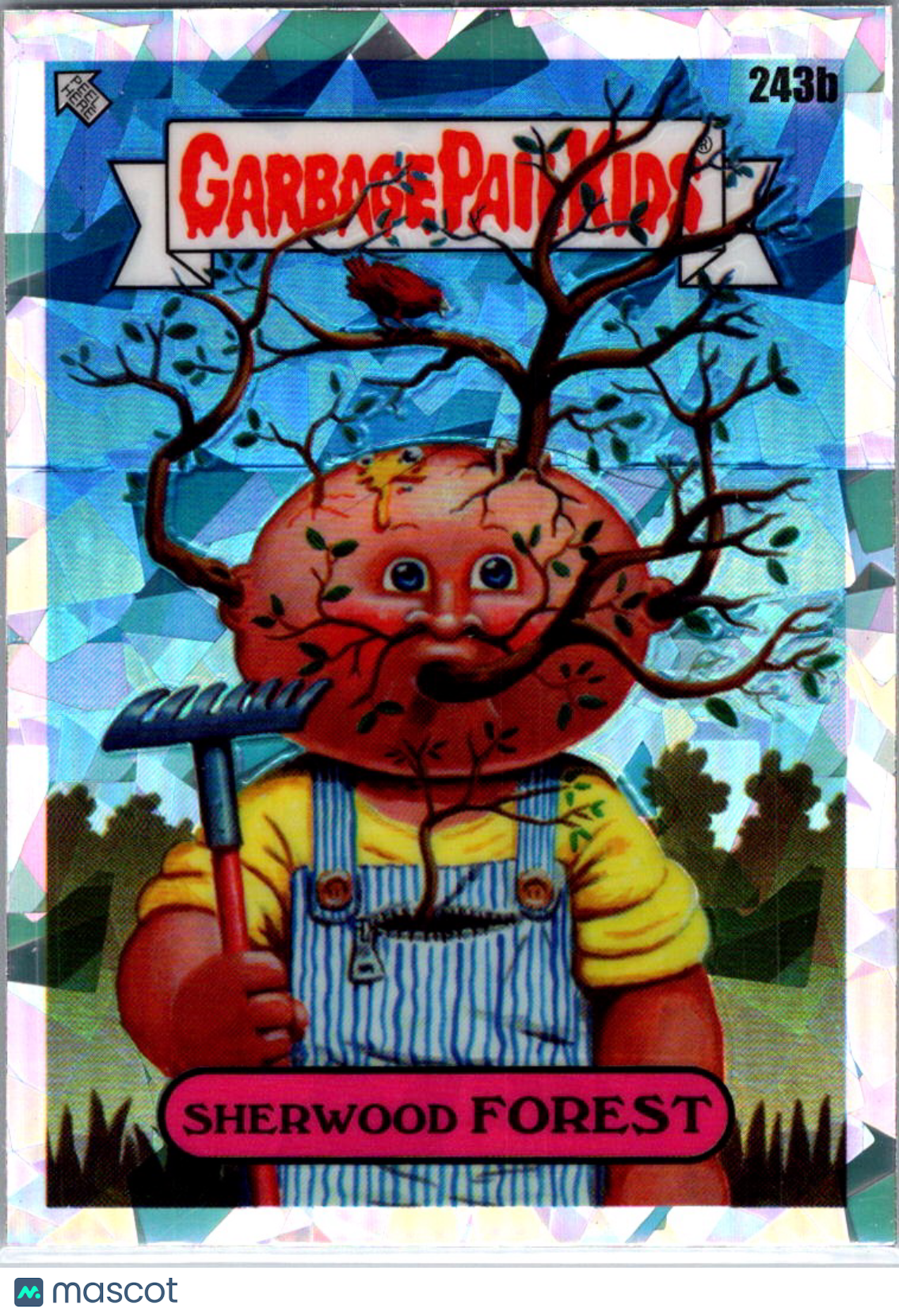 Sherwood Forest 2023 Topps Garbage Pail Kids Chrome Atomic Refractor #243b