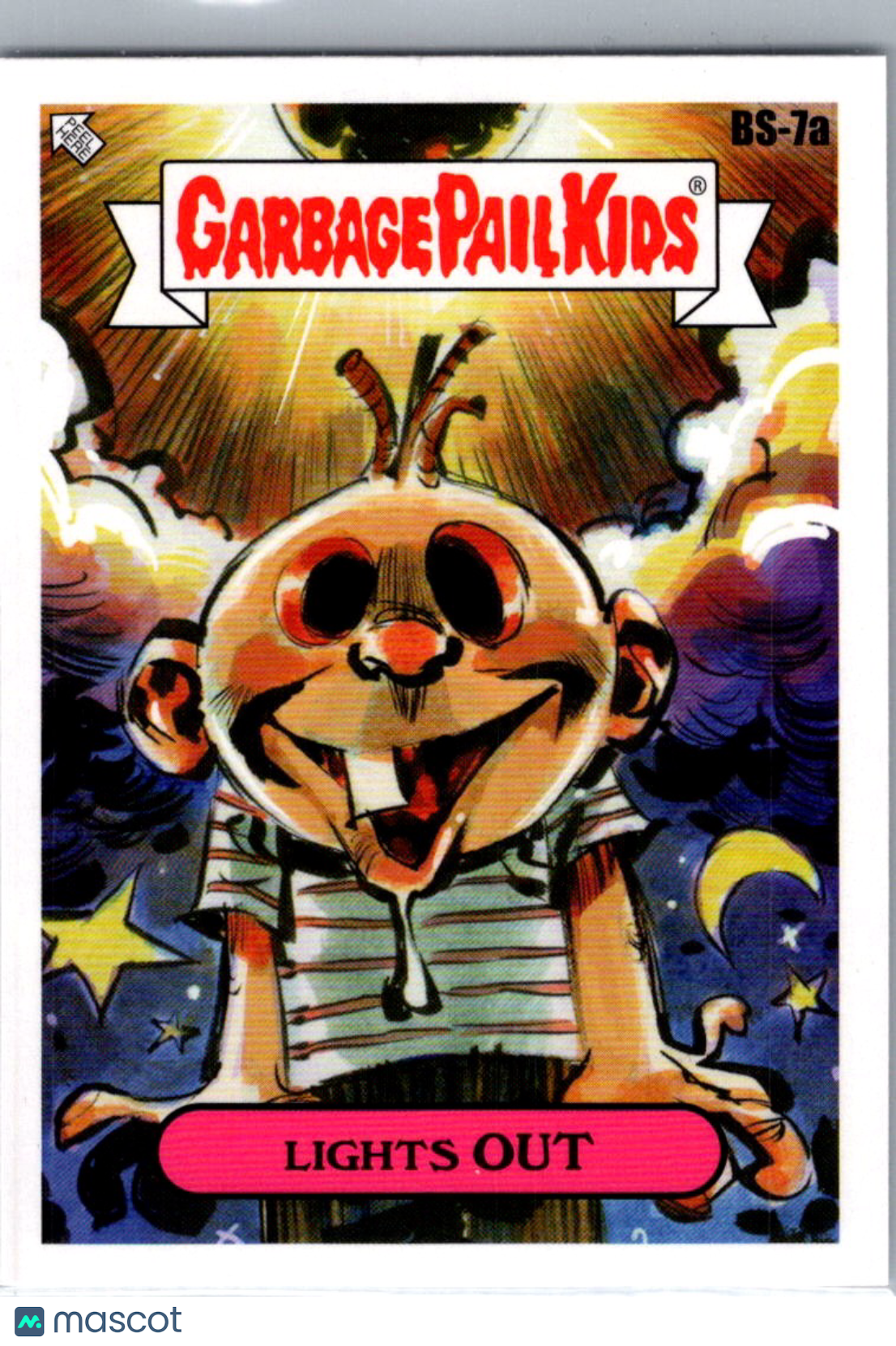 Lights Out 2025 Topps Garbage Pail Kids x Green Day B Sides #BS-7a