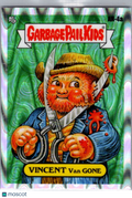 Vincent Van Gone 2024 Topps Garbage Pail Kids Drool Refractor #AN-4a