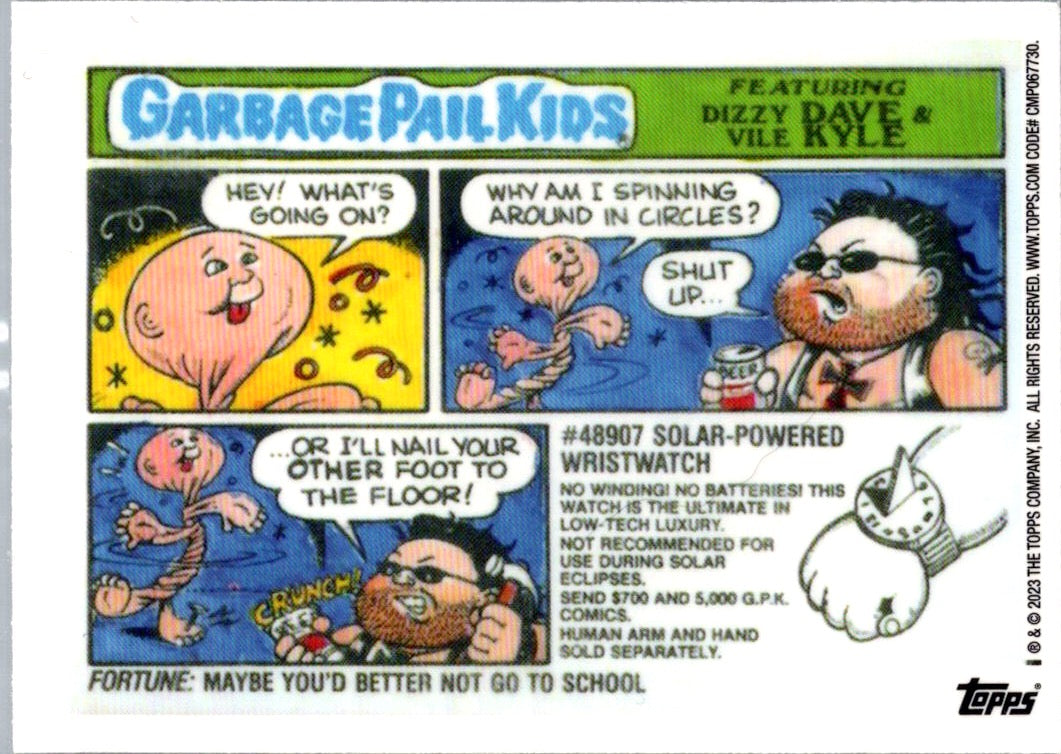 Upliftin' Clifton 2023 Topps Garbage Pail Kids Chrome #212a