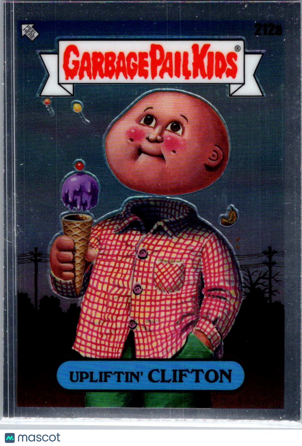 Upliftin' Clifton 2023 Topps Garbage Pail Kids Chrome #212a
