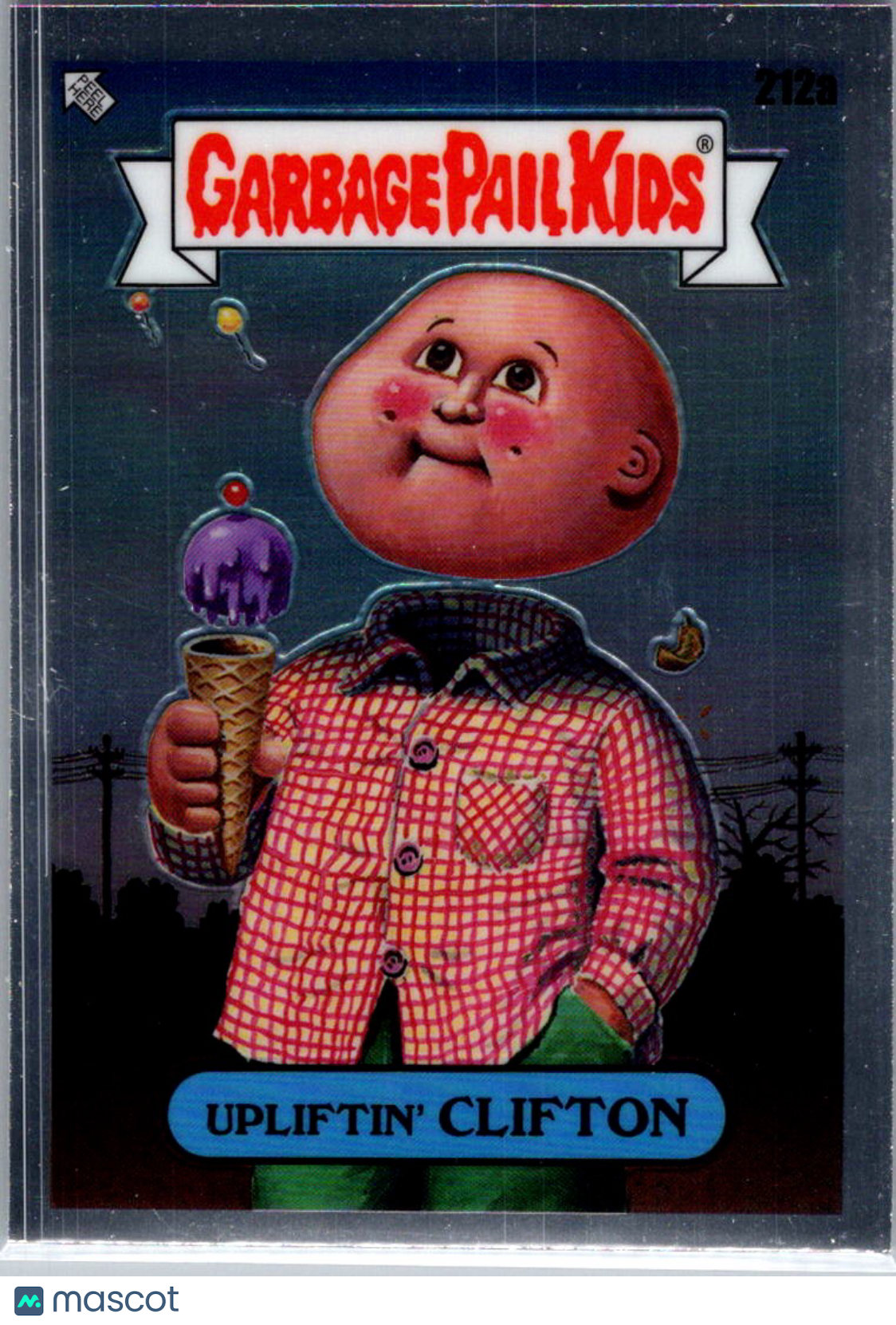 Upliftin' Clifton 2023 Topps Garbage Pail Kids Chrome #212a