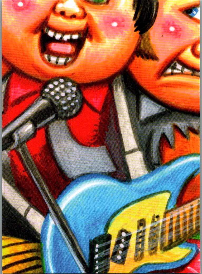 Demon Ted 2025 Topps Garbage Pail Kids x Green Day Green Border #23a