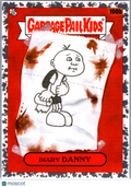 Diary Danny 2022 Topps Garbage Pail Kids Book Worms Fools Gold 182/199 #100b