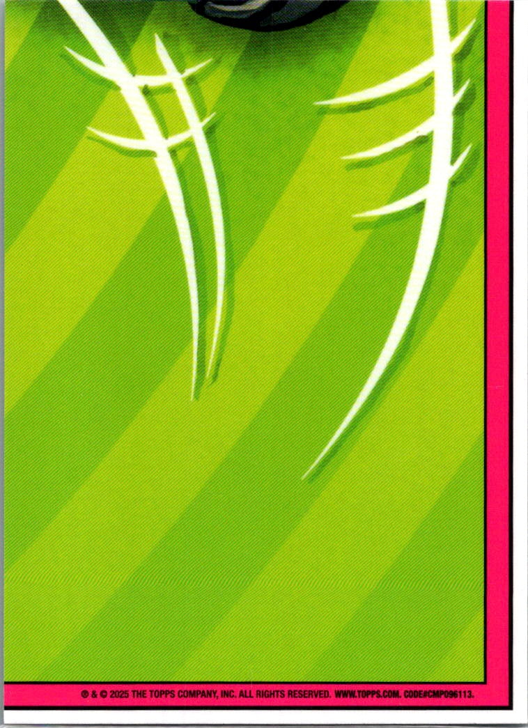 Adam Armstrong 2025 Topps Garbage Pail Kids Green Border Sticker #9b